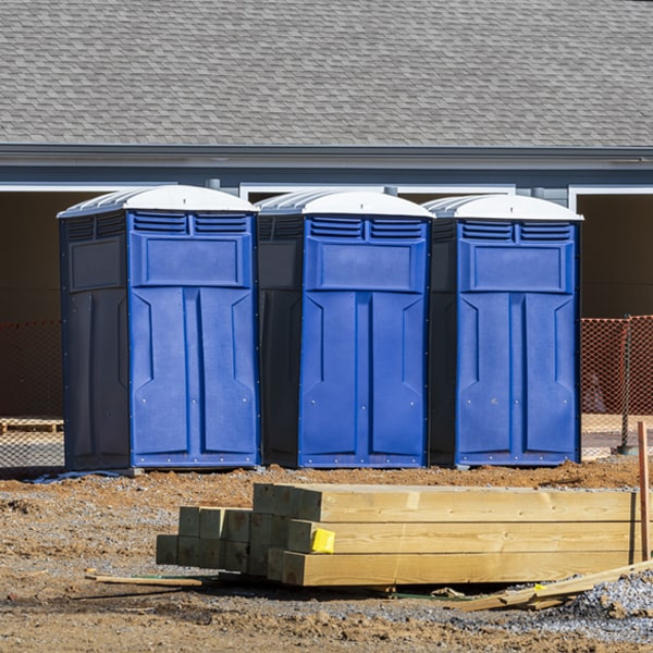 how do you ensure the porta potties are secure and safe from vandalism during an event in Nodaway IA